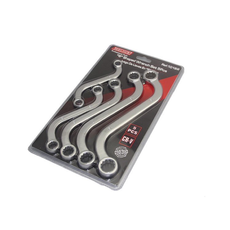 10182 | JUEGO LLAVE "S" 5 PIEZAS (8*10,11*13,14*15,17*19,21*22)