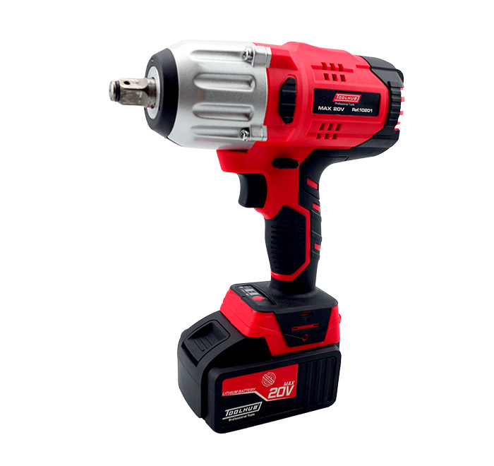 PISTOLA DE IMPACTO 20V 1/2" BRUSHLESS 4000 MAH, 600 N.M.