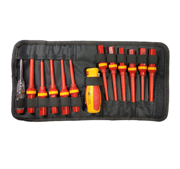 JUEGO DESTORNILLADORES VDE 13 PCS.