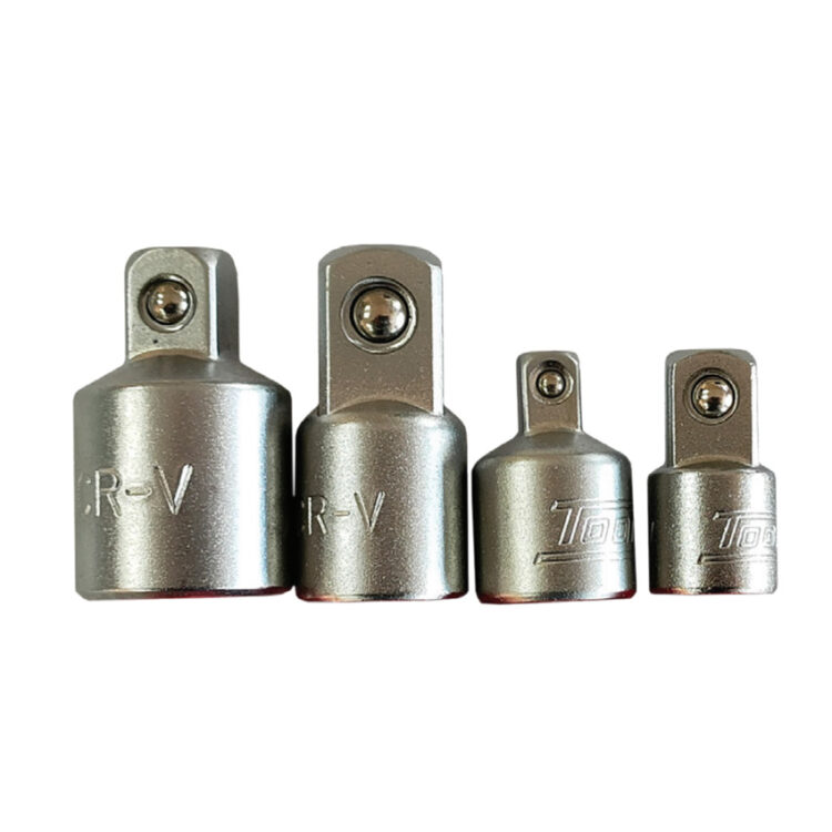 10305 | JUEGO DE ADAPTADORES REDUCTORES 4PC, 1/4", 3/8" Y 1/2".