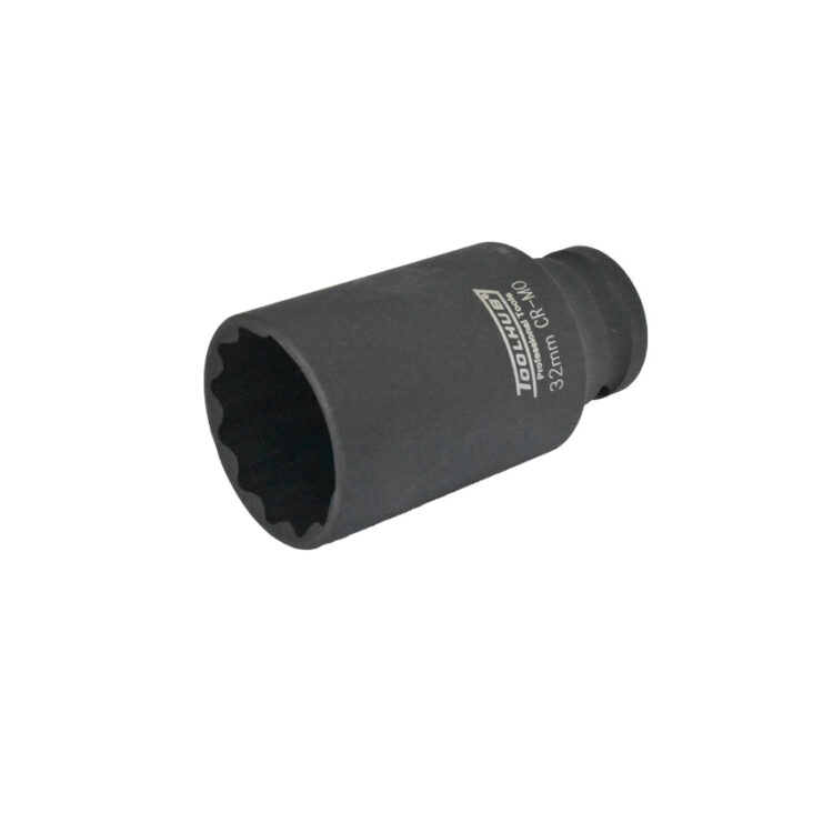 10338 | VASO DE IMPACTO LARGO, 32MM, 12 CARAS, 1/2"