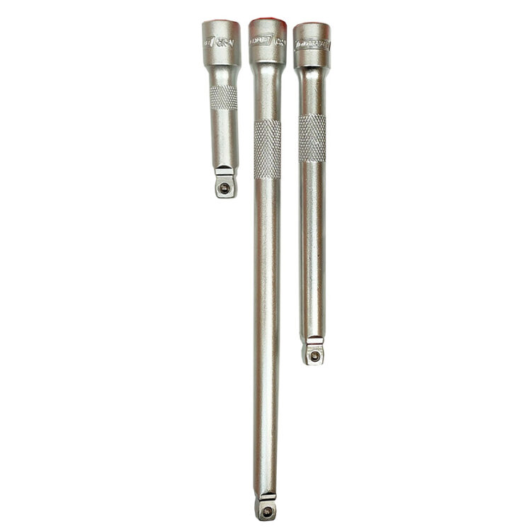 10447 | JUEGO DE ALARGADERAS ANGULARES, 3/8"DR. - 3PZS