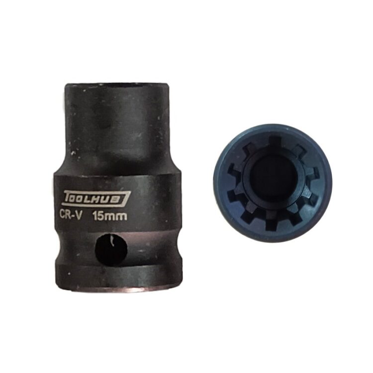 10751 | VASO PARA CALIPER DE FRENOS 1/2? DR. ? 10 POINT 15MM