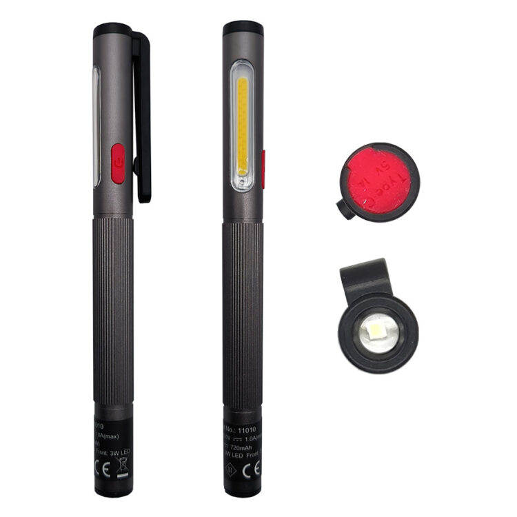 11010 | LINTERNA RECARGABLE TIPO BOLIGRAFO - 300 LUMENES - Imagen 3