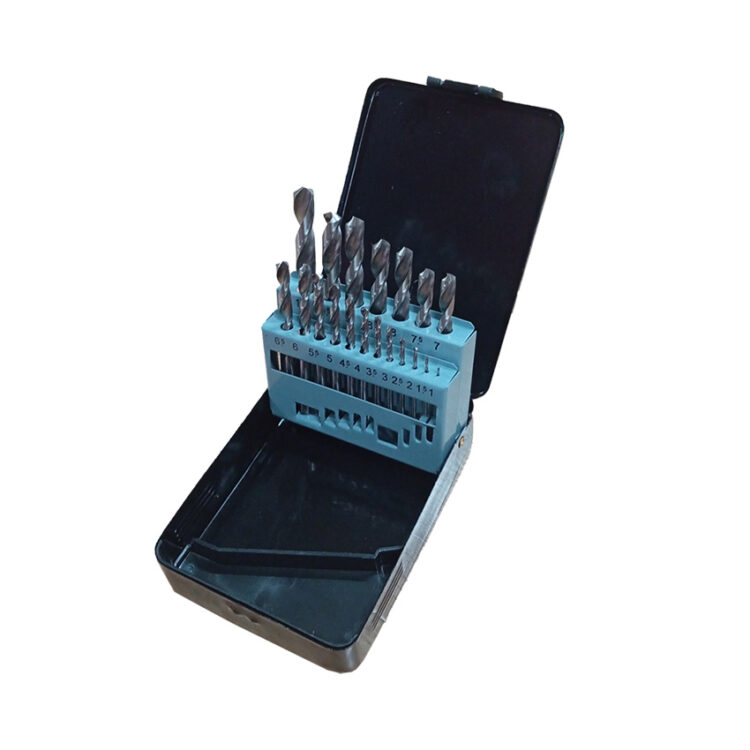 11045 | JUEGO DE BROCAS HELICOILDAL HSS 4341 19 PCS.