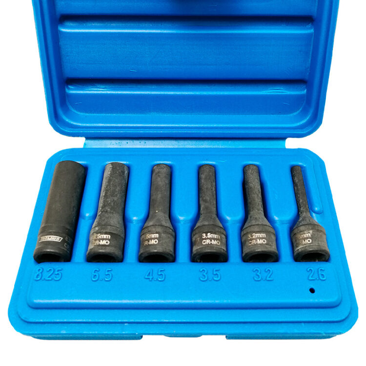 1129 | JUEGO DE VASOS PARA EXTRAER ELECTRODOS DE CALENTADORES, 6PZS