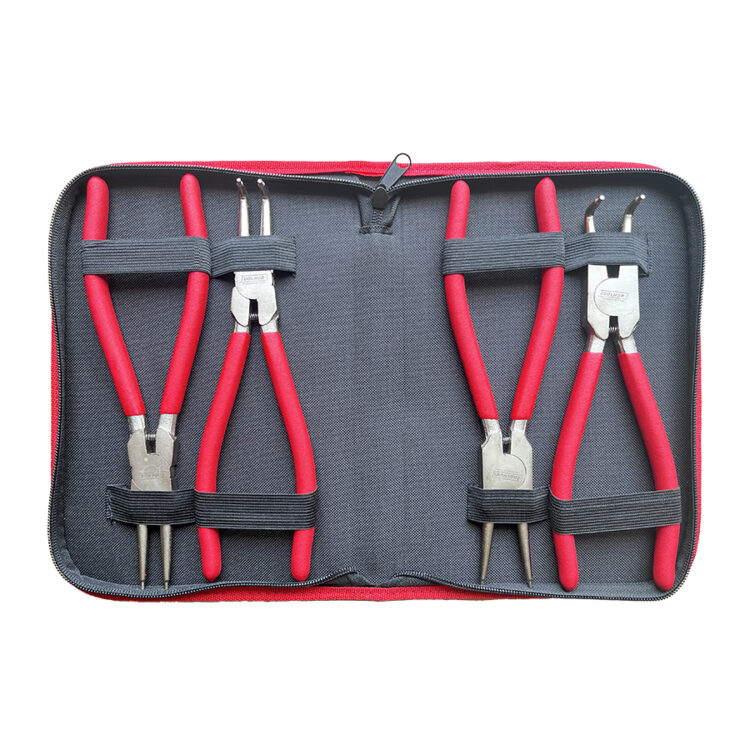 11335 | JUEGO ALICATES CIRCLIP 4PZS 250 MM