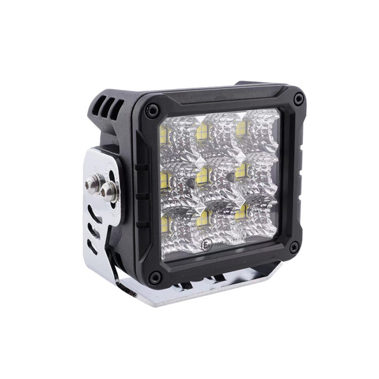 11339 | FARO DE TRABAJO CUADRADO 3W X9 LEDS SMD 7500LM CON SOPORTE.