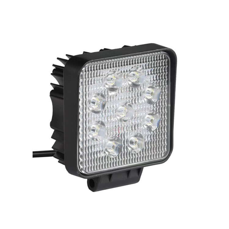11342 | FARO DE TRABAJO CUADRADO 3W X9 LEDS SMD 1700LM CON SOPORTE.