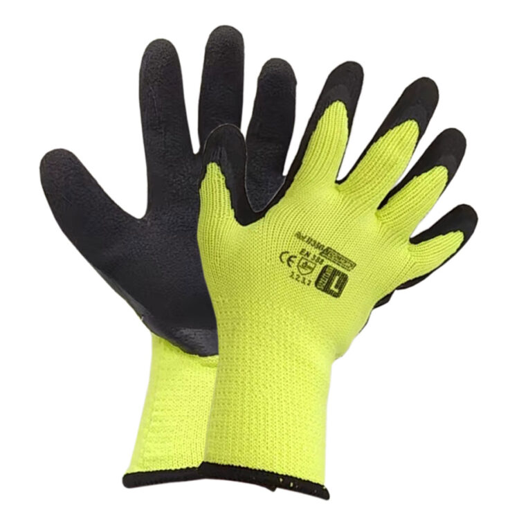 11378 | GUANTES TÉRMICOS CON PALMA DE LATEX 12 PARES
