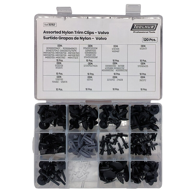 SURTIDO GRAPAS DE NYLON-VOLVO 120PCS