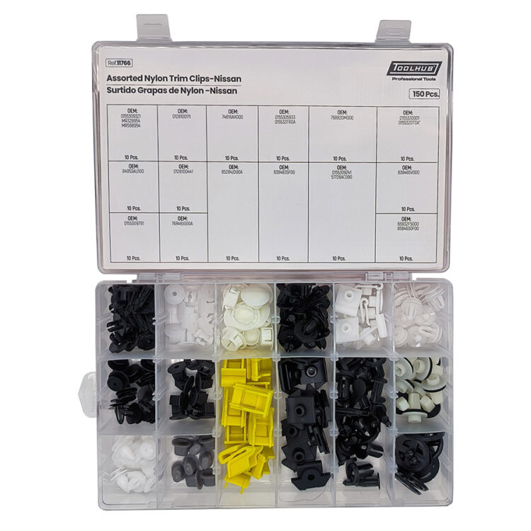 SURTIDO GRAPAS DE NYLON-NISSAN 150PCS