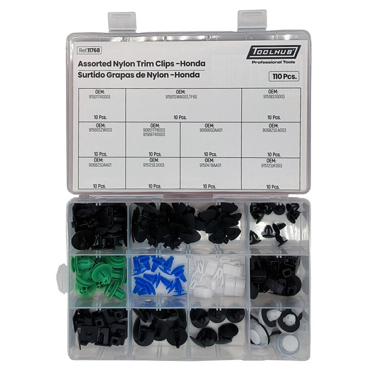 SURTIDO GRAPAS DE NYLON-HONDA 110 PCS