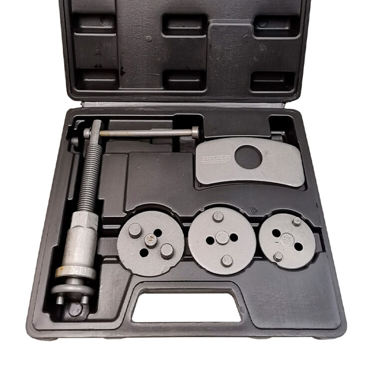 RETRACTOR DE PISTONES DE FRENOS C/ ROSCA IZQ. - 5 PZS.