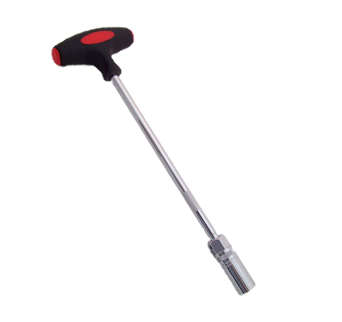 LLAVE DE BUJIA EN "T" IMANTADA 21MM