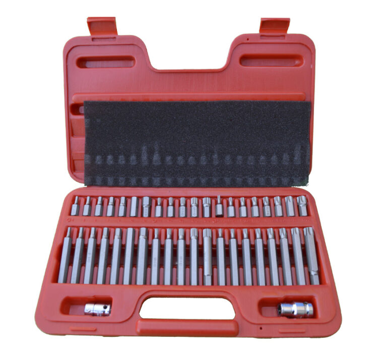 JUEGO DE PUNTAS TORX, ALLEN & XZN 42PZS