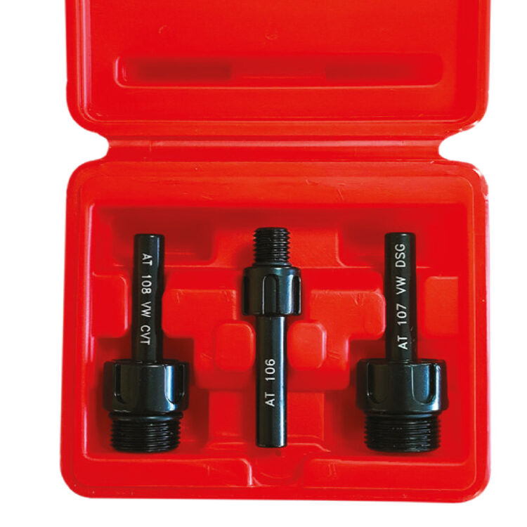 9123 | JUEGO DE ADAPTADORES PARA LLENADO DE ACEITE DE TRANSMISIONES AUTOMATICAS