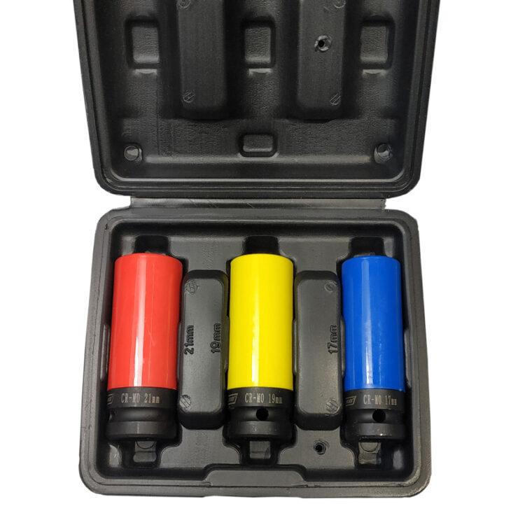 9148 | JUEGO DE VASOS DE IMPACTO PARA LLANTAS DE ALUMINIO