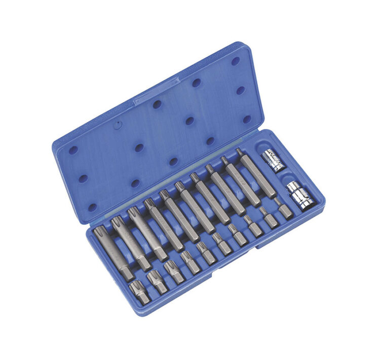 JGO. DE PUNTAS RIBE 3/8" Y 1/2" - 22 PZS.