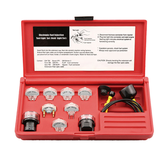 JUEGO DE COMPROBACION DE SISTEMA ELECTRICO DE INYECCION - 11 PZS
