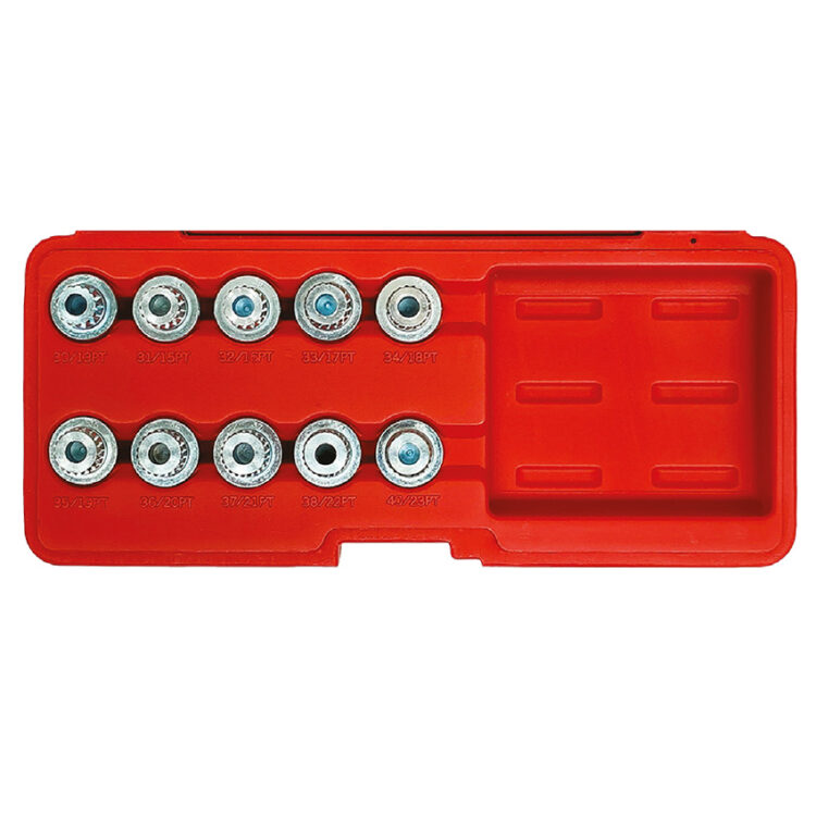 9674 | JUEGO DE VASOS PARA TORNILLOS ANTIRROBO - BMW - 10PZS