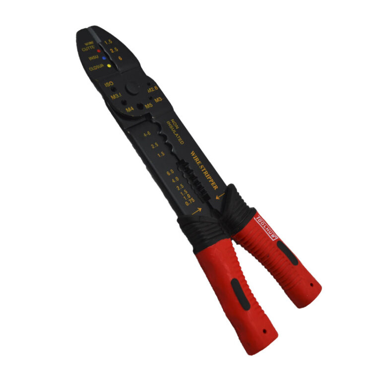 9714 | ALICATE PARA ENGASTAR TERMINALES 225MM