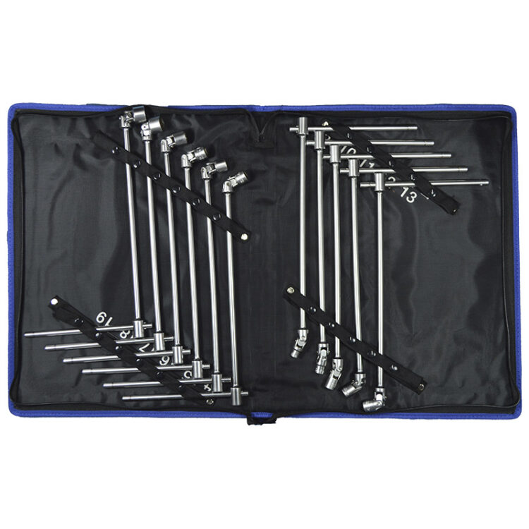 9715 | JUEGO DE LLAVES CON VASOS ARTICULADOS 10 PZS.