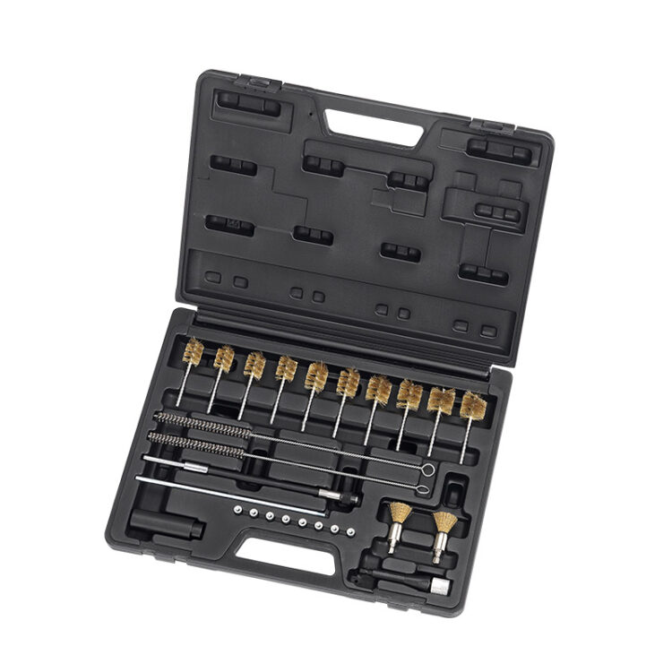 JUEGO PARA LIMPIAR CAMARA DE INYECTORES DIESEL - 26 PZS.