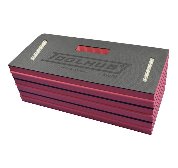 COLCHONETA PLEGABLE CON LUZ LED