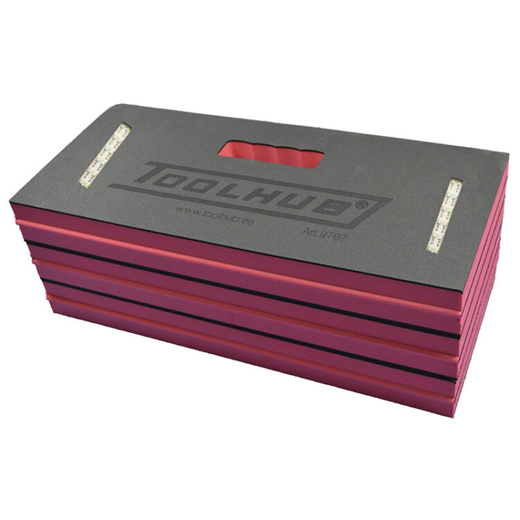 COLCHONETA PLEGABLE CON LUZ LED
