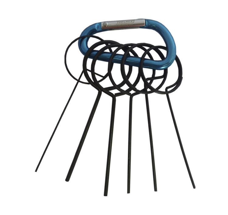 9902 | JUEGO DE LLAVES PARA TENSAR CORREAS - 6 PZS
