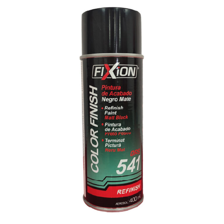 F0121 | PINTURA NEGRA MATE 400 ML.
