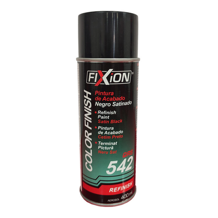 F0122 | PINTURA NEGRO SATINADO 400 ML.