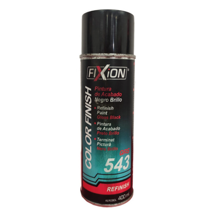 F0123 | PINTURA NEGRO BRILLO 400 ML.